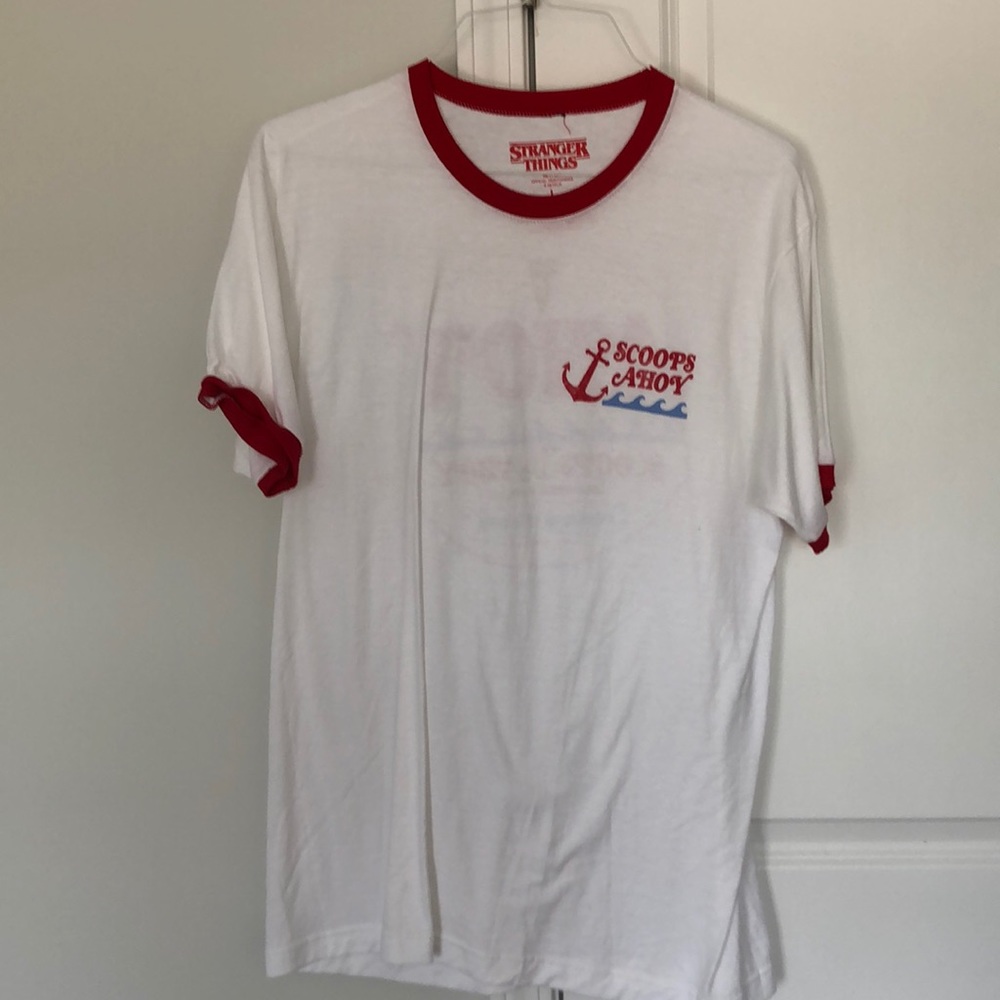 Stranger things scoops ahoy tee